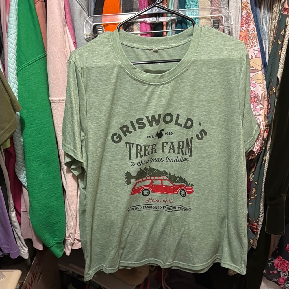 Tree Farm Green Short Sleeve Tee